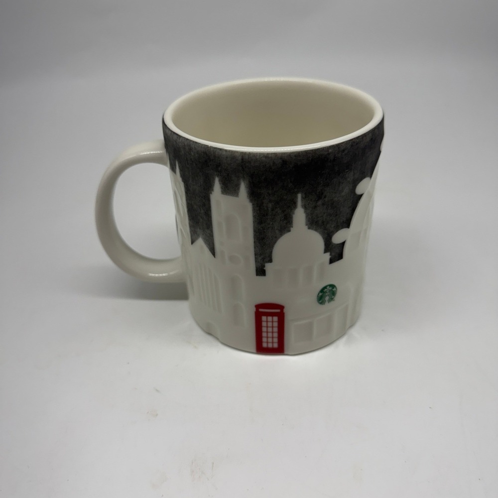 Starbucks London Relief Mug 2011 Collector Series 3D Skyline 16 oz